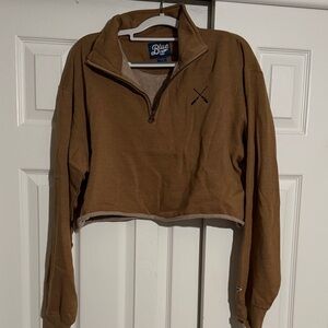 Blue 84 Women's Tan Cowl Neck Sweater